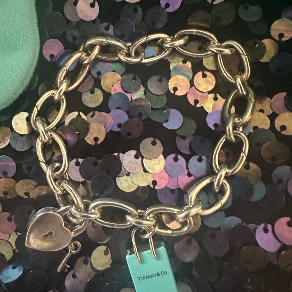 Tiffany & Co. Silver Heart Lock Charm